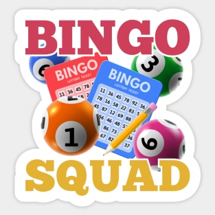 Lucky bingo Sticker